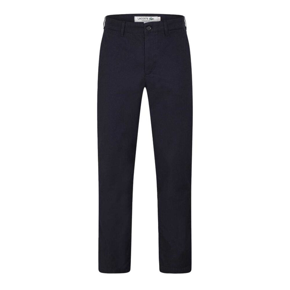 Lacoste Mens Straight Leg Regular Chinos / Abyss Blue